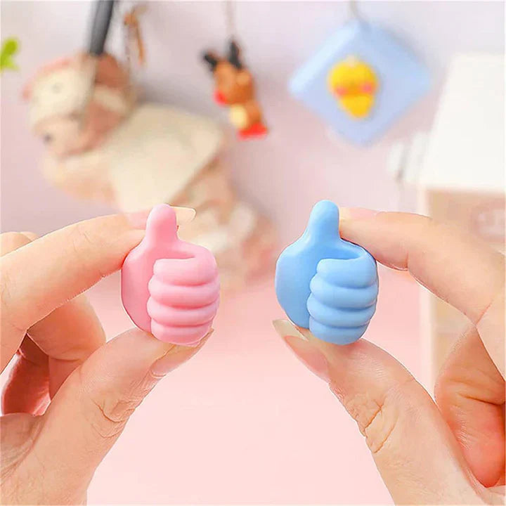 Silicon Thumbs Up Hook